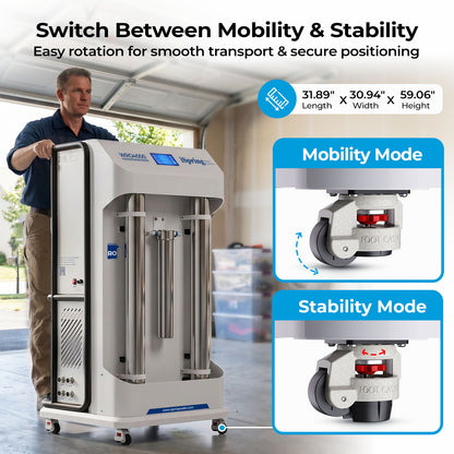 iSpring WRO4000 6-Stage Whole House Reverse Osmosis System, Reduces TDS, Heavy Metals, PFAS, Fluoride, and 1000+ Contaminants, Auto-tune with Smart Sensors, 2:1 Pure to Drain, Up to 4000 GPD